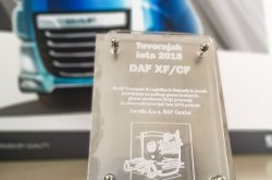 Nový model DAF CF a XF obdržel ocenění Slovinské nákladní vozidlo roku 2018 