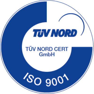 Certifikát TUV NORD: ISO 9001
