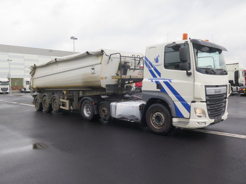 DAF DAF CF 460 FTP 6X2 + HYDRAULIKA + NÁVĚS VANA WIELTON REZERVACE !