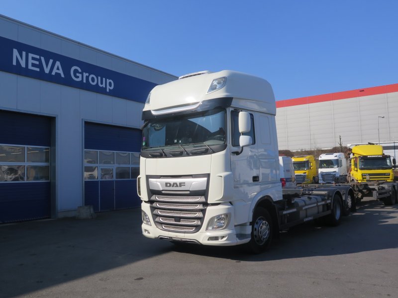 DAF XF 480 SSC FAR 6x2 NOSIČ KONTEJNERŮ BDF + PŘÍVĚS BDF