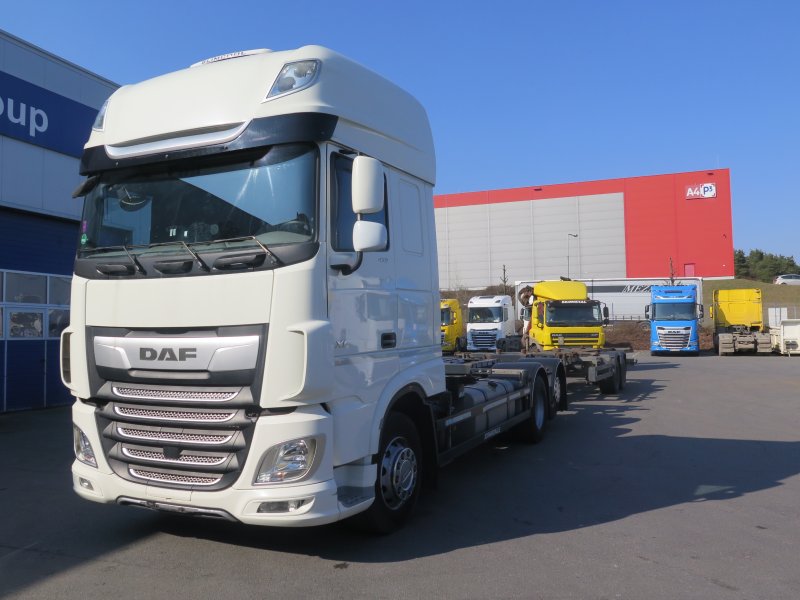 DAF XF 480 SSC FAR 6x2 NOSIČ KONTEJNERŮ BDF + PŘÍVĚS BDF