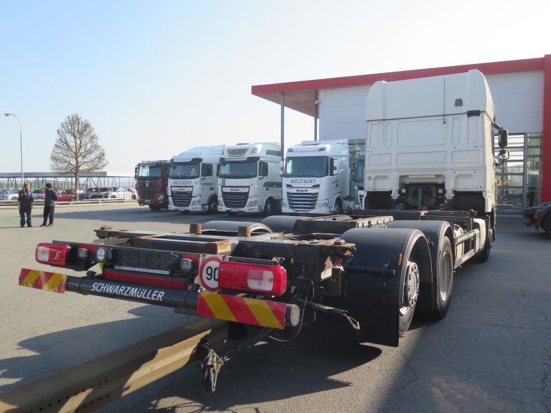 DAF XF 480 SSC FAR 6x2 NOSIČ KONTEJNERŮ BDF + PŘÍVĚS BDF