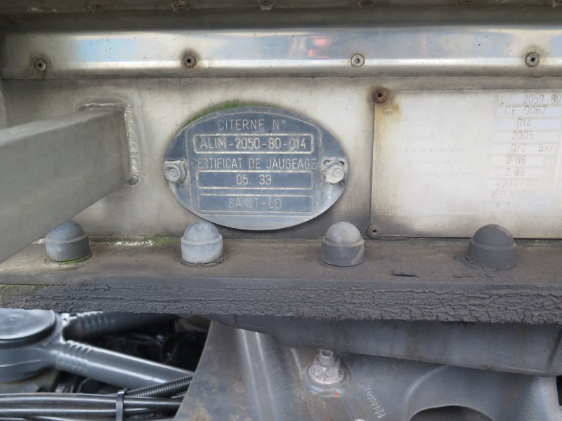 ANDERE Potravinářská cisterna Maisoneuve Francie