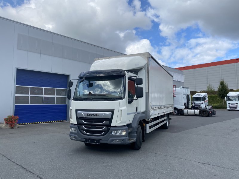 DAF LF 260 16T Valník s plachtou + čelo
