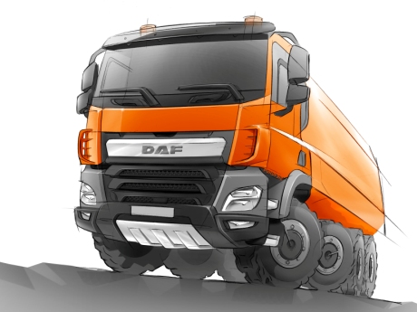 DAF CF Euro 6 construction
